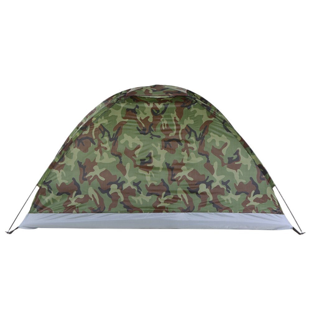 Cheap Goat Tents Camping Tent for 2 Person Single Layer Outdoor Portable Camouflage Handbag for Hiking Traveling Camping Equipment   